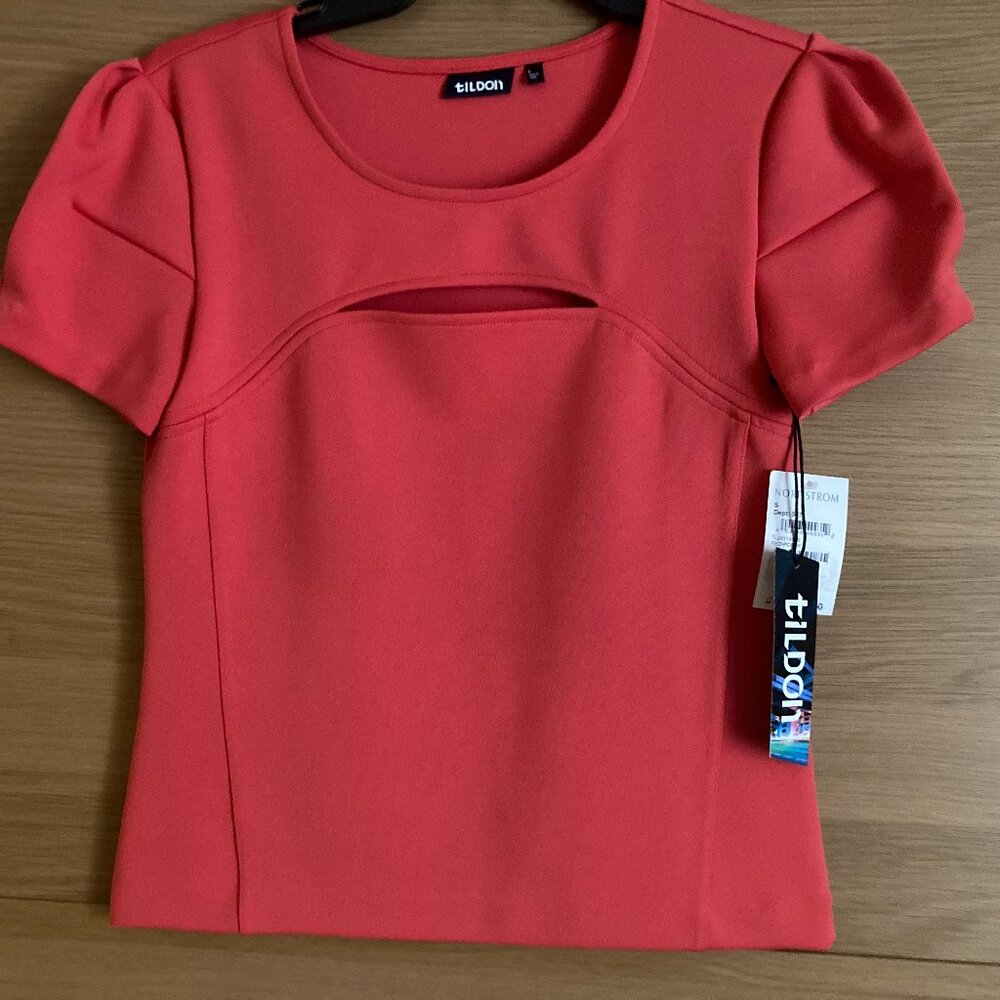 Tildon short sleeve shirt NWT